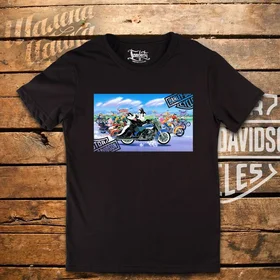 Прикольные футболки: Harley Davidson 002